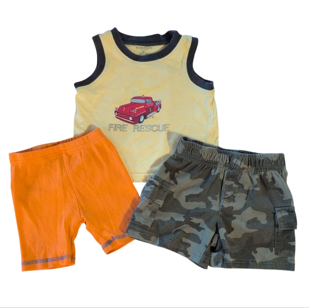 Summer Bundle Of 12 Months Baby Boy Clothes